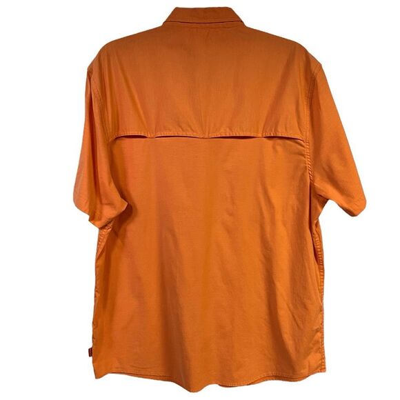 Coleman Orange Casual Button Down Shirt - Picture 7 of 11